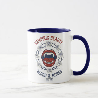 Caneca Vampiric Beauty Blood And Roses