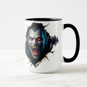 Caneca Vampiro de Halloween
