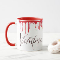 Vampiro Manhã Sanguínea Alface de Café Halloween