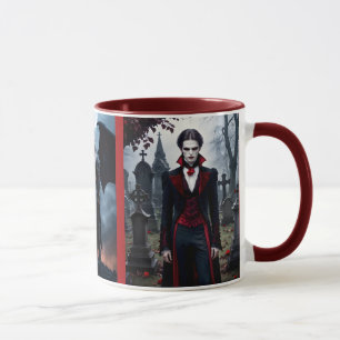 Caneca Vampiro Romance Dark Fantasy Nome Café