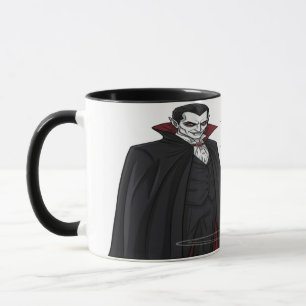Caneca Vampiro Spookire Venha Beber Café Comigo Halloween