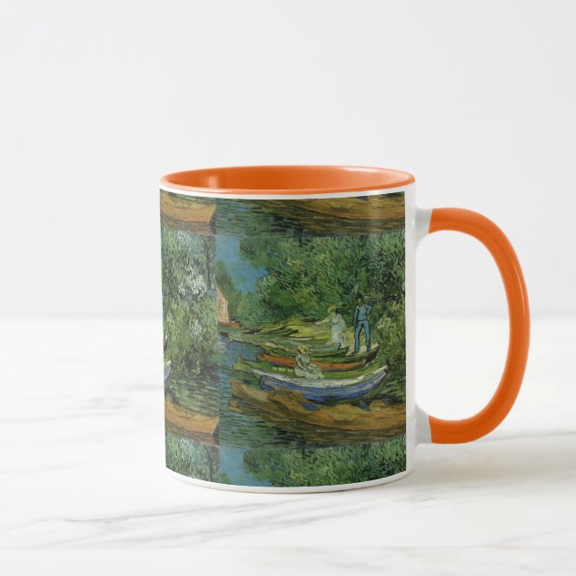 Caneca Van Gogh Antigo Banco do Oise em Auvers (Direita)
