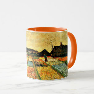 Caneca Van Gogh art, Flower Beds na Holanda