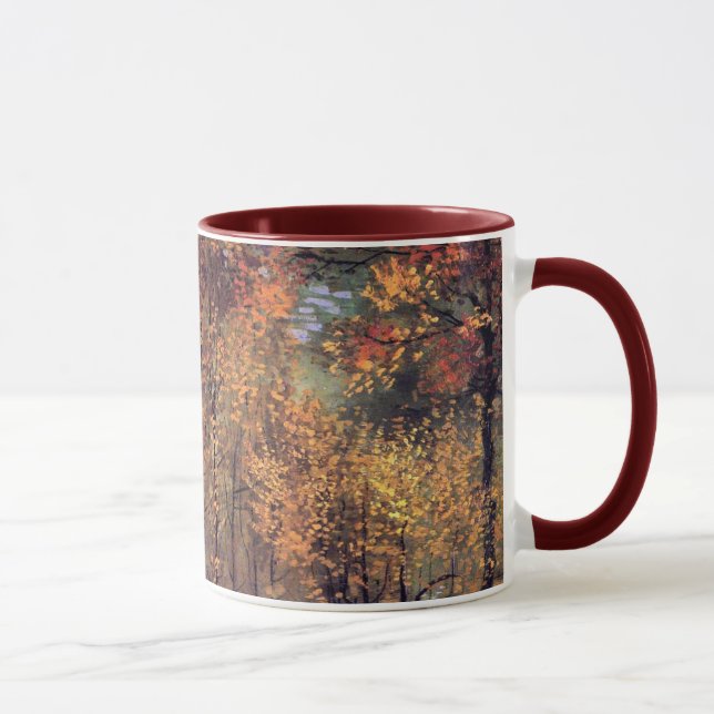 Caneca Van Gogh - Estrada com Álamos (Direita)