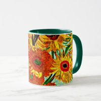 Van Gogh - Girassóis 12 Mug Café De Dois Toneladas