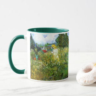Caneca Van Gogh; Marguerite Gachet em Jardim, Arte Vintag