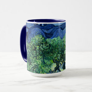Caneca Van Gogh - Oliveiras com Fundo Alpilles