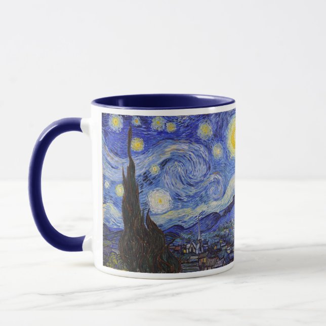 Caneca Van Gogh , “Starry Night” (Esquerda)