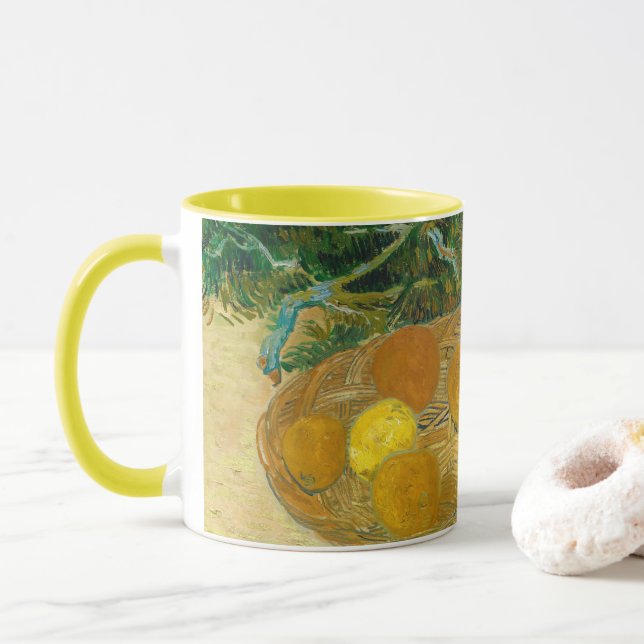 Caneca Van Gogh - Still Life Oranges and Lemons  (Com Donut)