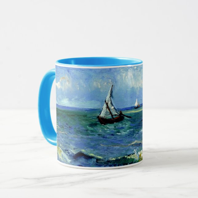 Caneca Van Gogh - Via marítima (Frente Esquerda)