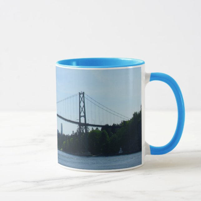 Caneca Vancouver BC Canada Mugs Cups e Foscos (Direita)