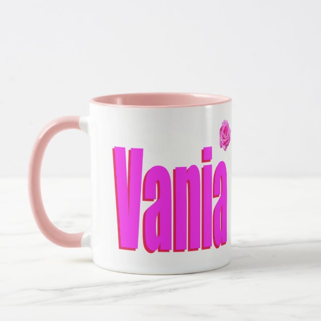 Caneca Vania Female Name Logo (Esquerda)