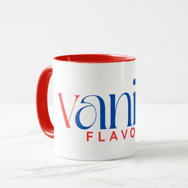 Caneca Vanila Flavor (Frente Esquerda)