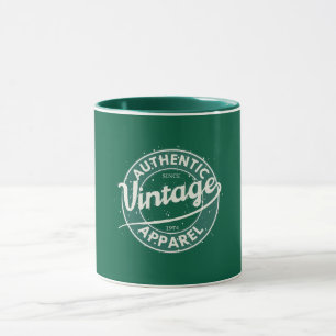Caneca Vantagem da ciência verde 1974