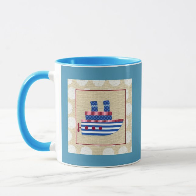 Caneca Vapor com propulsor e fumaça azul (Esquerda)