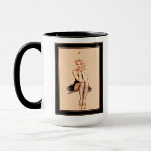 Caneca Varga Girl Cobrir Art de Alberto Vargas