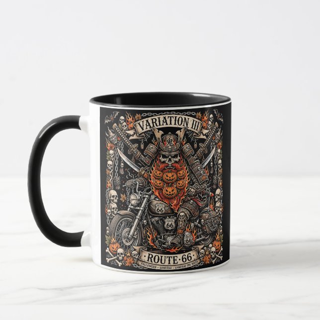 Caneca Variação III Rota 66 - Barba de Abóbora Samurai Mu (Esquerda)