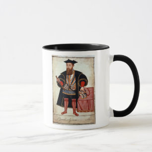 Caneca Vasco da Gama, ilustração