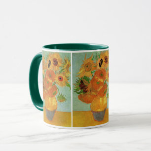 Caneca Vase com doze girassóis por Vincent van Gogh