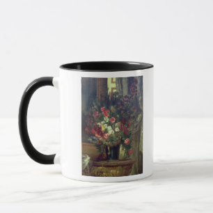 Caneca Vaso das flores em um console, 1848-49