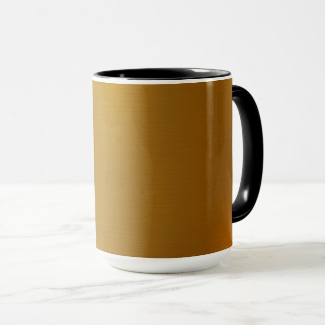 CANECA VAZIO CRIE SEU PRÓPRIO MACO DOURADO (Frente Esquerda)