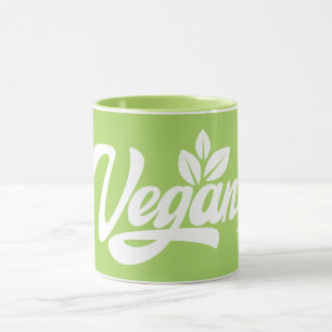 Caneca Vegan de nome e cor personalizado