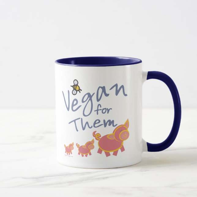Caneca Vegan para Animais (Direita)