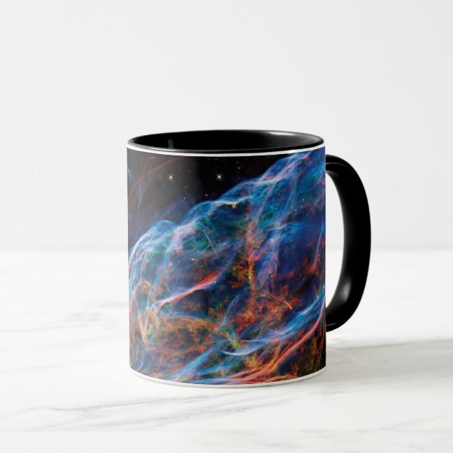 Caneca Veil Nebula NASA Hubble Foto Espacial (Frente Esquerda)