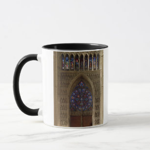 Caneca Veja a vista ocidental do nave, desig da janela