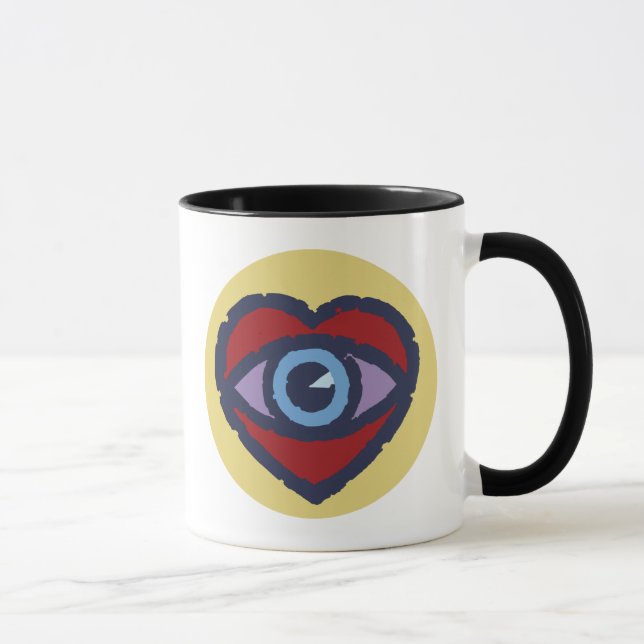 CANECA VEJA COM O SEU CORAÇÃO V2 (Direita)