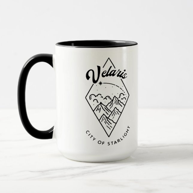 Caneca Velaris Detalhe Preto Maior (Esquerda)