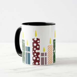 Caneca Velas de Natal