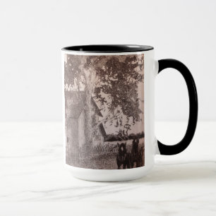 Caneca velha do celeiro