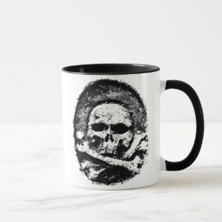 Caneca velha do crânio