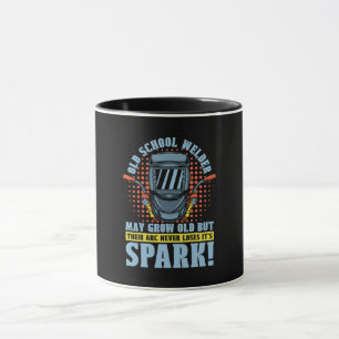 Caneca Velha Soldadura Escola Soldadura Carreira Ferro So