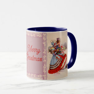 Caneca Velho Natal Comprando Mug
