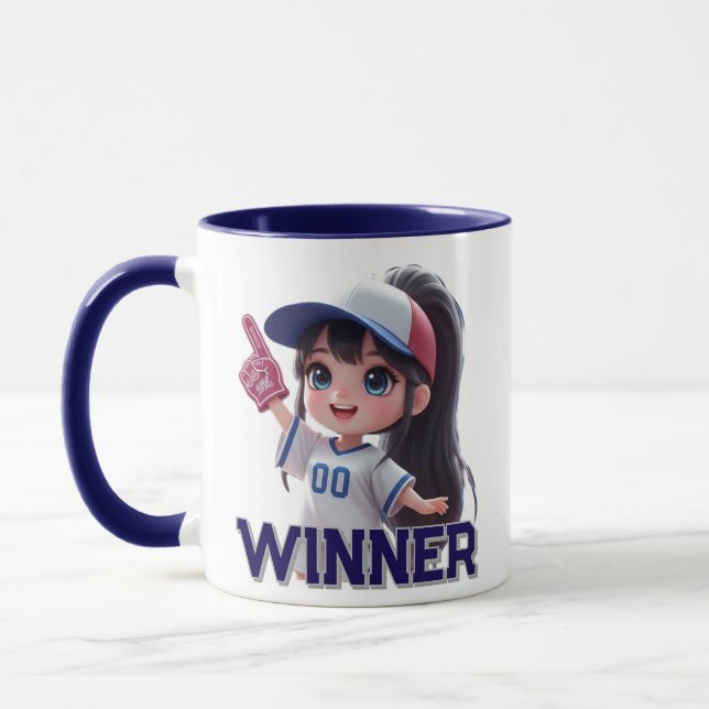 Caneca vencedor fã esportes dall (Esquerda)