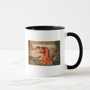 Caneca Veneno de derramamento de Circe em um vaso