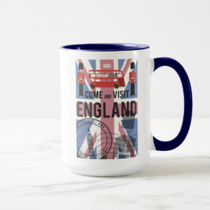 Caneca Venha visitar Inglaterra