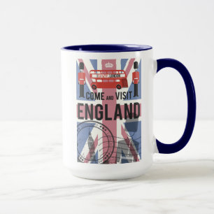 Caneca Venha visitar Inglaterra
