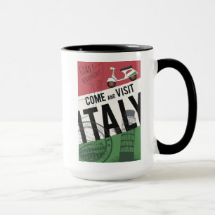 Caneca Venha visitar Italia