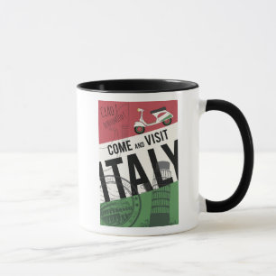 Caneca Venha visitar Italia