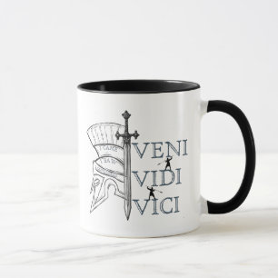 Caneca veni vici vidi roman impire spqr mug