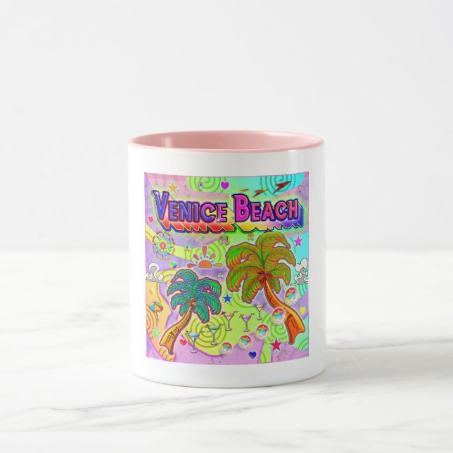 Caneca Venice Beach Vacing Target Mug (Centro)