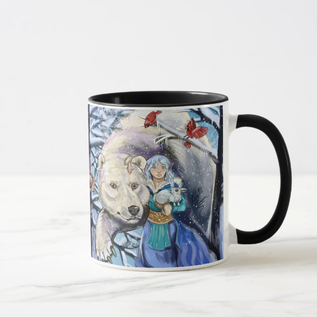 Caneca Ventos de Inverno PolarBear~caneca (Direita)
