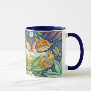 Caneca Venus Flytraps e Dragão Fantasy Mug