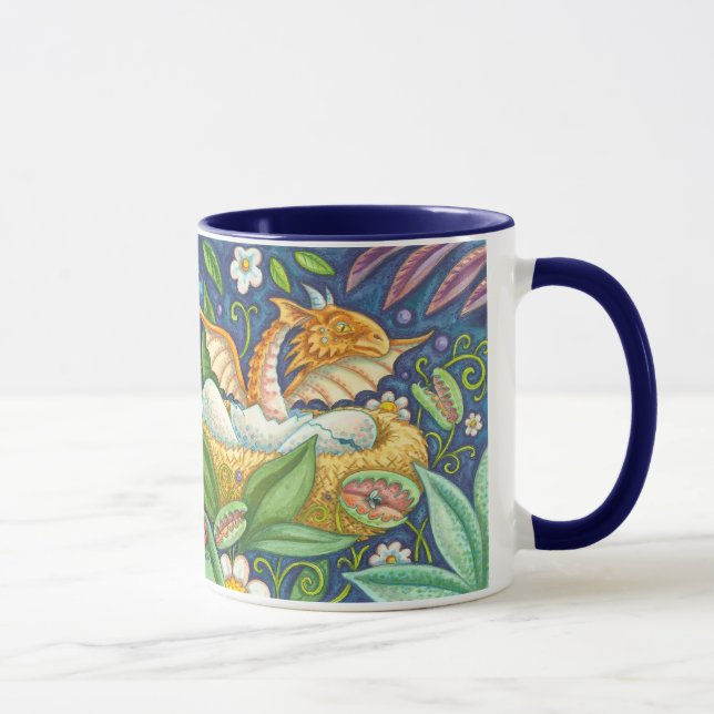Caneca Venus Flytraps e Dragão Fantasy Mug (Direita)