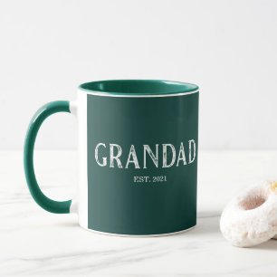 Caneca Verde Caçador Avô Ano de Fundação