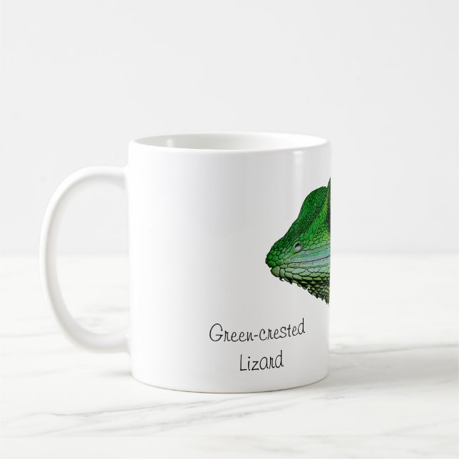 caneca Verde-com crista do lagarto (Esquerda)