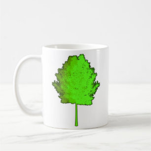 Caneca verde da árvore